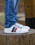Zapatilla Cloud Rainbow Gris - Teen