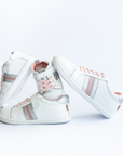Zapatilla Cloud Rainbow Rosa/Silver - Teen