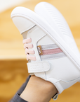 Zapatilla Cloud Rainbow Rosa/Silver - Toddler
