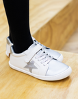 Zapatilla Cloud Superstar Silver Glitter - Kids