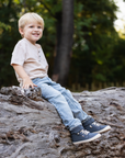 Zapatilla Caña Alta Flow Plomo - Toddler