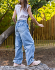 Zapatilla Caña Alta Flow Rosa - Kids