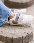 Zapatilla Leaf Heart Grafito/Rosa Metalizado - Kids