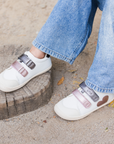 Zapatilla Leaf Heart Grafito/Rosa Metalizado - Kids