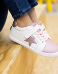 Zapatilla Cloud Superstar Rosa Metalizado - Kids