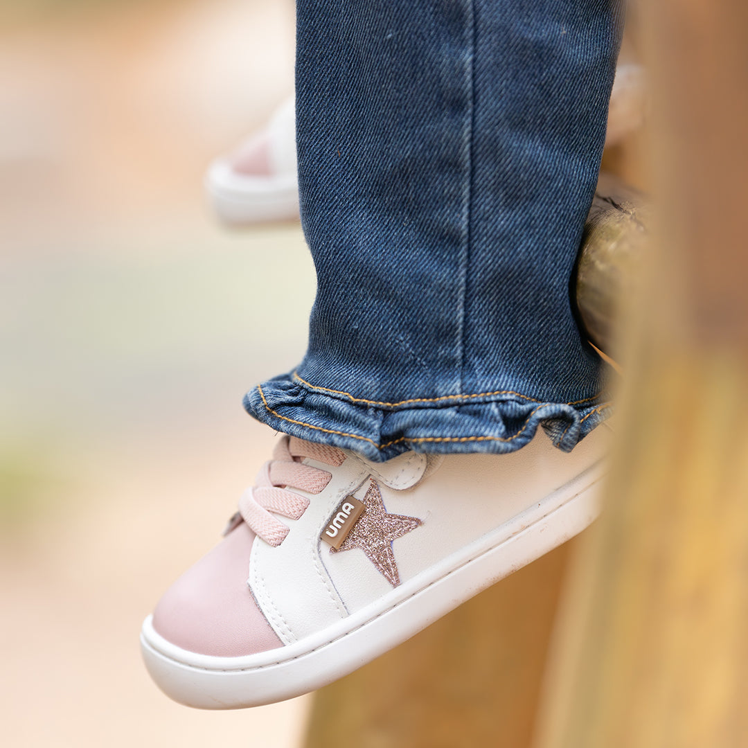 Cloud Superstar Rosa Glitter - Kids