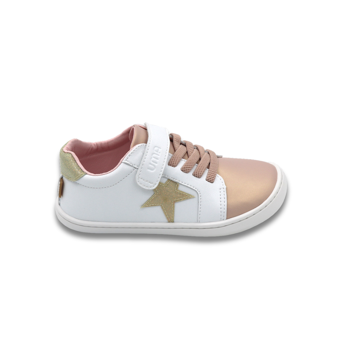 Cloud Superstar Rosa/Gold Glitter - Kids