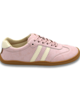 Zapatilla barefoot ergonomica rosa modelo Terra para adultos vista lateral
