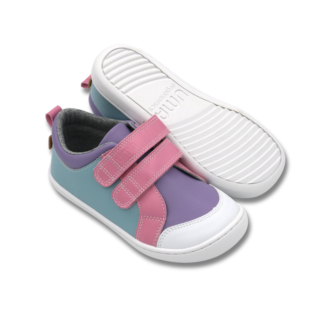 Leaf Colors Celeste/Rosado Pastel - Kids