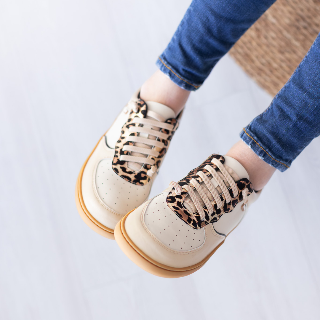 Retro Animal Print Beige - Adulto