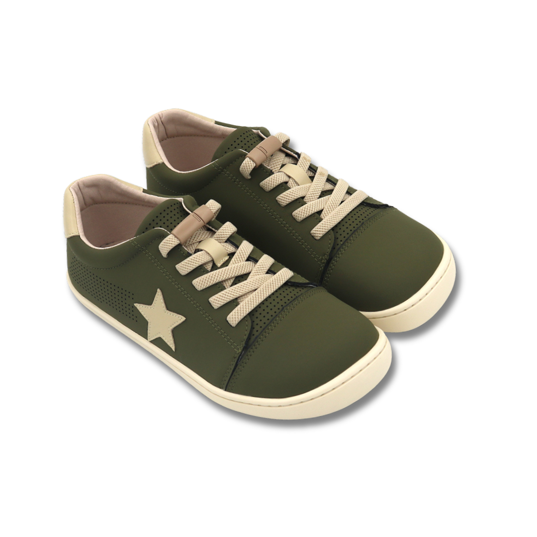 Cloud Star Verde Militar/Beige - Teen