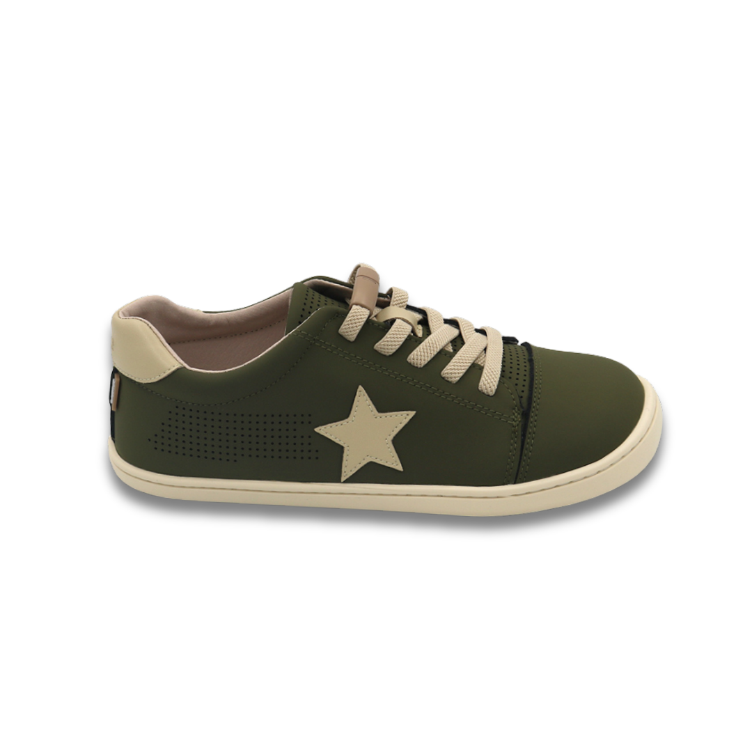 Cloud Star Verde Militar/Beige - Teen