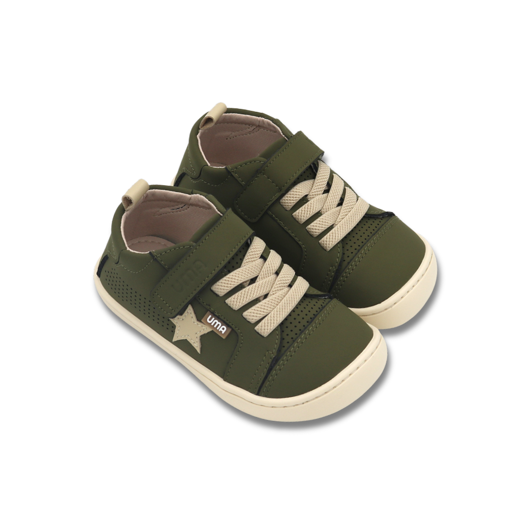 Cloud Star Verde Militar/Beige - Toddler