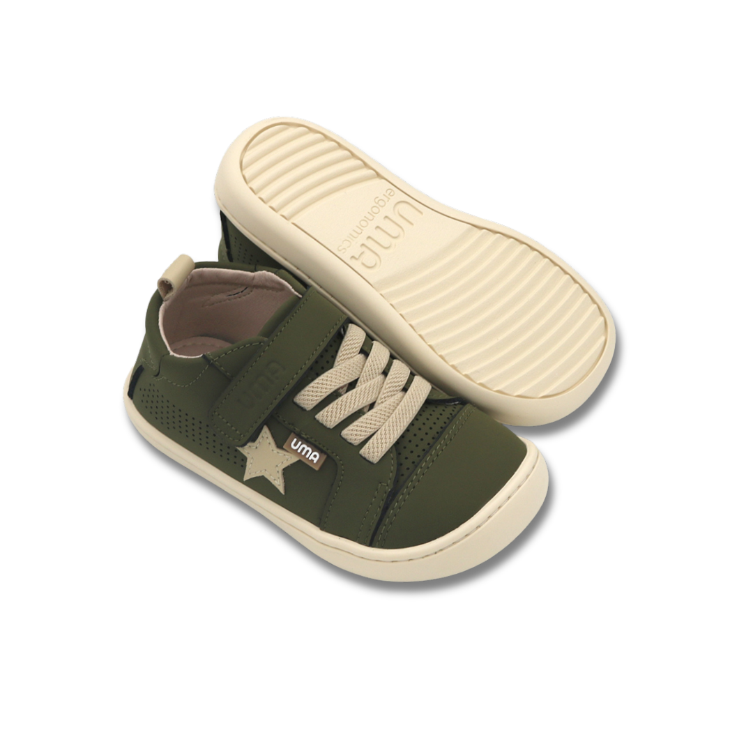 Cloud Star Verde Militar/Beige - Toddler