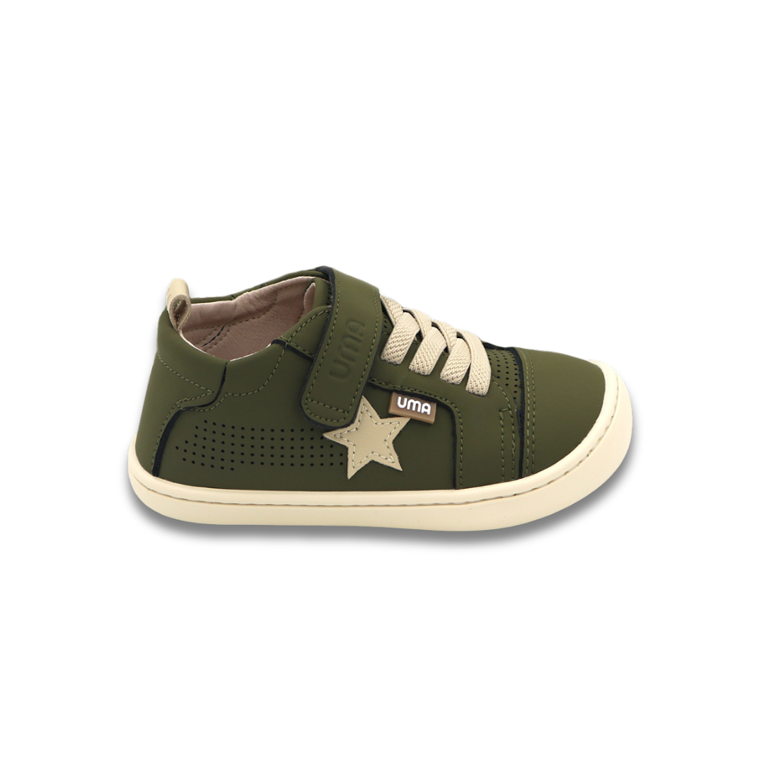Cloud Star Verde Militar/Beige - Toddler