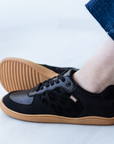 Zapatilla Retro Animal Print Negro - Adulto