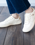 Zapatilla Retro Crema Gold - Adulto