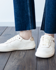 Zapatilla Retro Crema Gold - Adulto