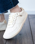 Zapatilla Retro Crema Gold - Adulto