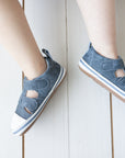 Sand Sport Denim Azul Microfibra - Baby