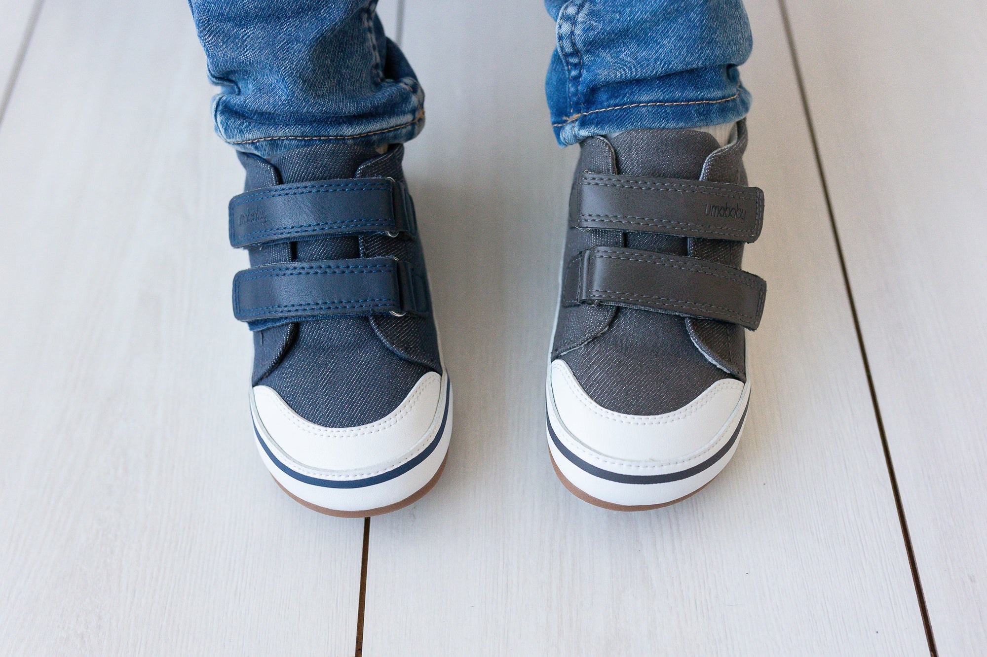 Leaf Denim Winter Azul - Toddler