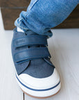 Leaf Denim Winter Azul - Toddler
