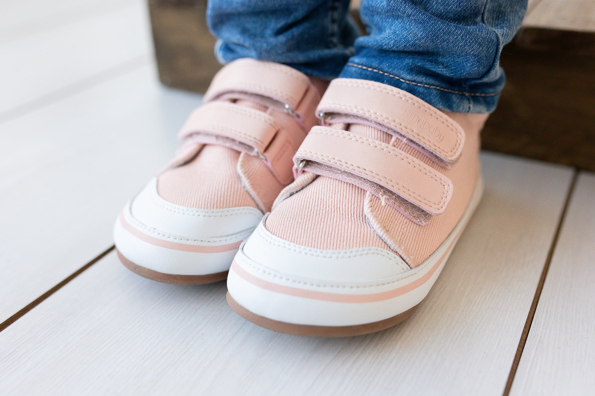 Leaf Denim Winter Rosa - Toddler