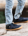 Zapatilla Retro Denim Negro/ Khaki - Teen