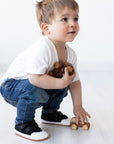 Leaf Thunder Denim Negro - Baby