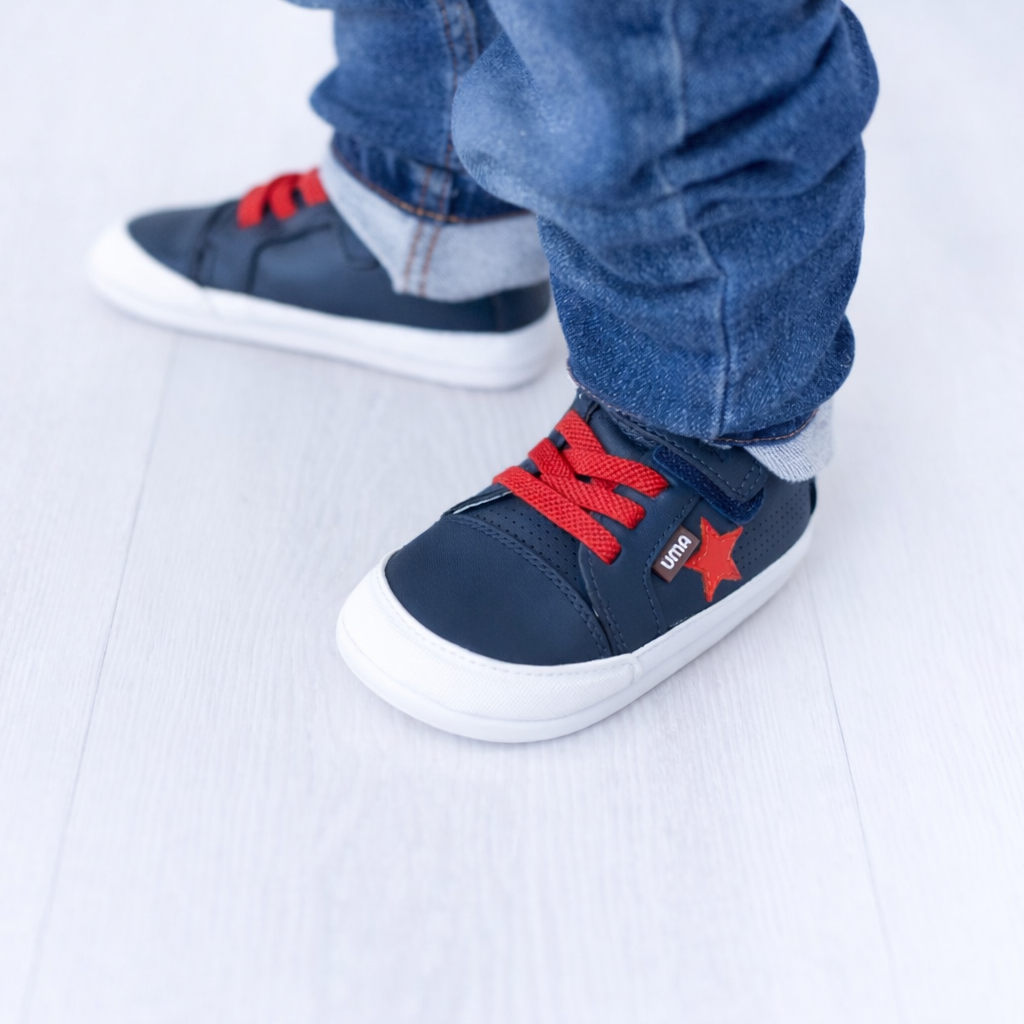 Zapatilla Cloud Star Azul/Rojo - Baby