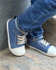Zapatilla Caña Alta Wave Azul Francia - Kids