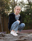 Cloud Superstar Rosa/Gold Glitter - Kids