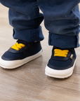 Air Retro Azul Marino/Amarillo - Baby