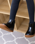 Bota Chelsea Negro/Perla - Kids