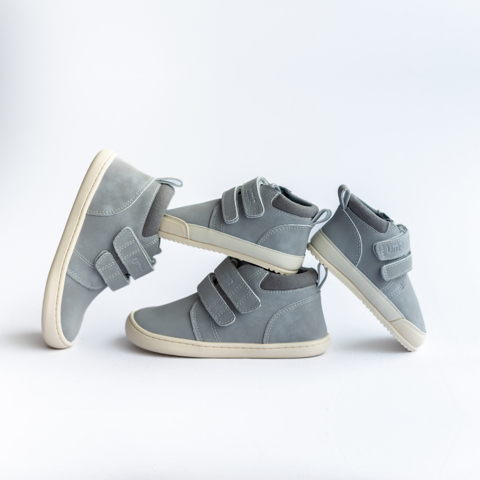 Zapatilla Caña Alta Rain Gris - Kids