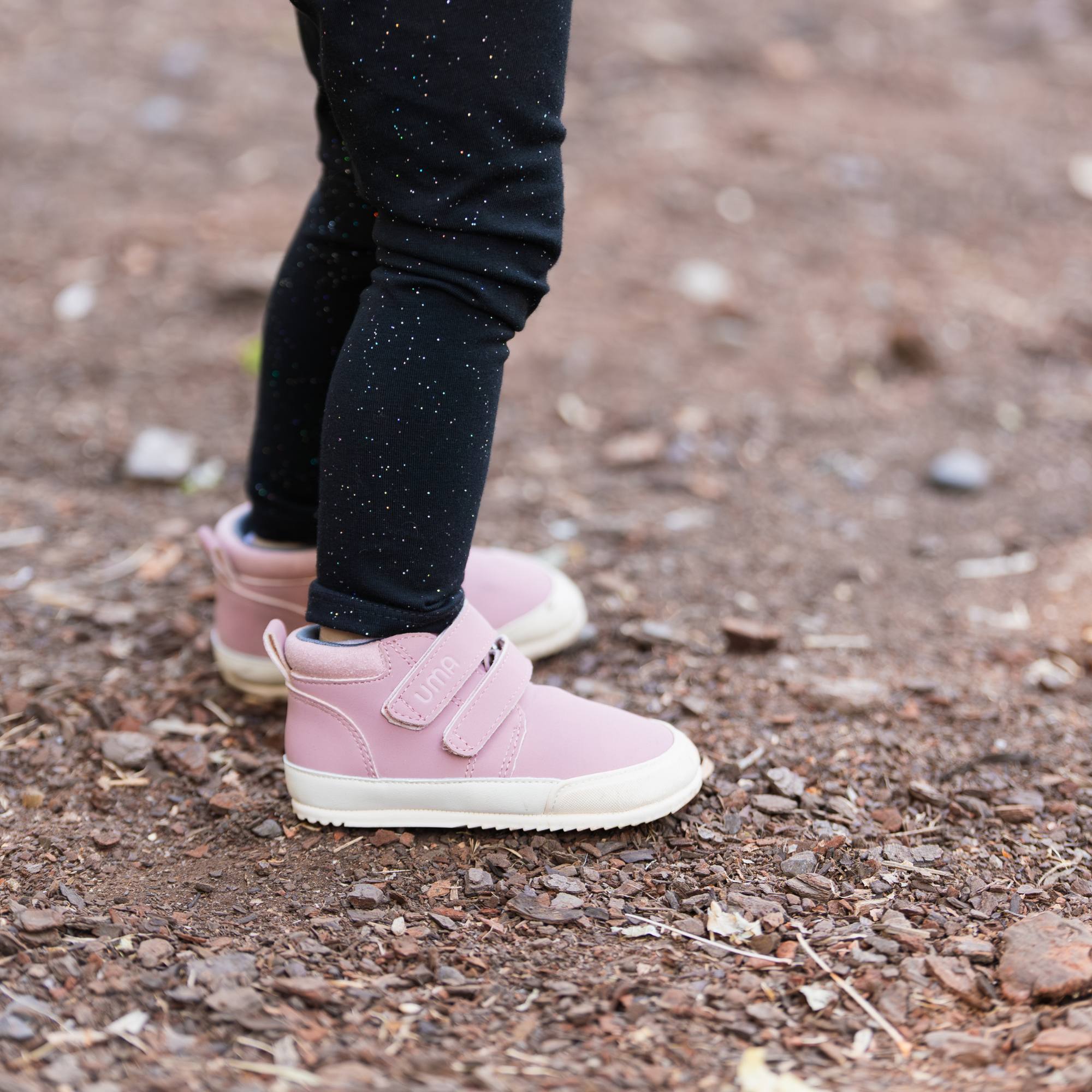 Zapatilla Caña Alta Rain Malva - Baby