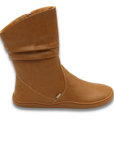 Bota barefoot ergonomica camel modelo Mist para adultos vista lateral