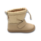 Bota barefoot ergonomica arena modelo Snow para ninos pequenos vista lateral