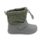 Bota barefoot ergonomica gris modelo Snow para ninos pequenos vista lateral