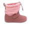 Bota barefoot ergonomica malva modelo Snow para ninos vista lateral