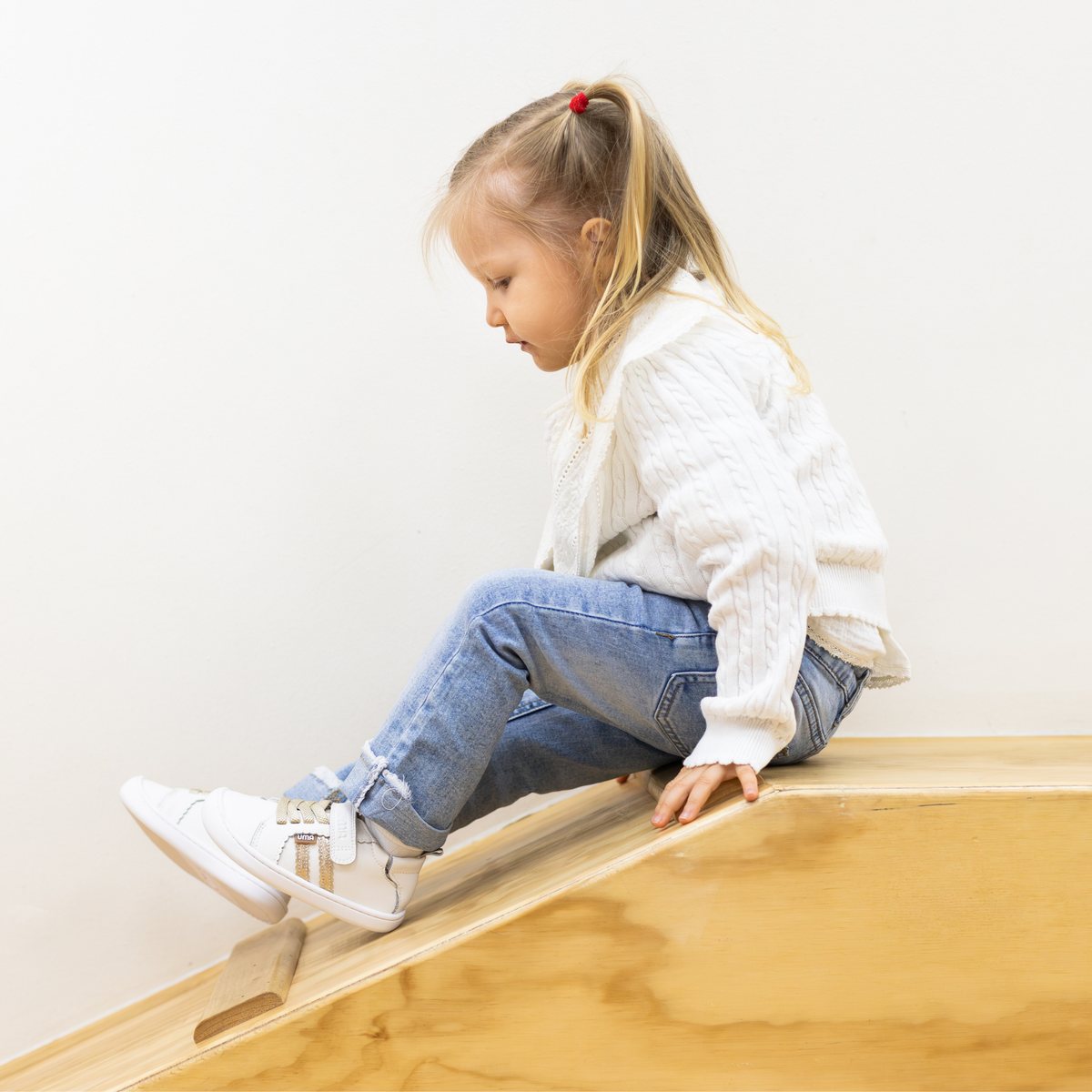 Cloud Rainbow Gold Glitter - Toddler