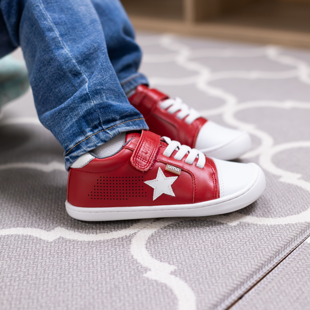 Cloud Star Rojo/Blanco - Kids