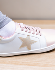 Cloud Superstar Rosa/Gold Glitter - Teen