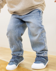 Leaf Thunder Denim Azul - Toddler