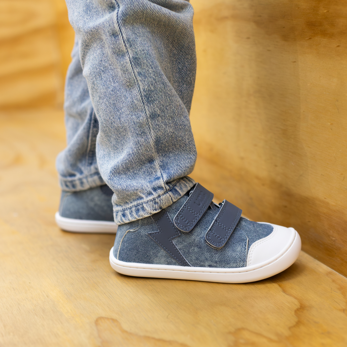Leaf Thunder Denim Azul - Toddler