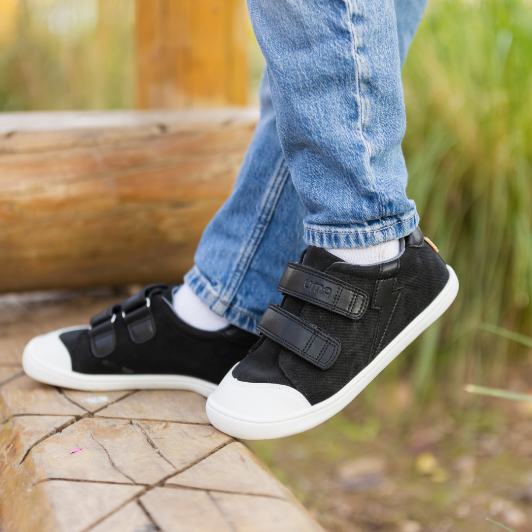 Leaf Thunder Denim Negro - Kids