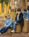 Leaf Thunder Denim Azul - Toddler