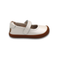 Mercedita barefoot ergonomica blanco perla para ninos pequenos vista lateral