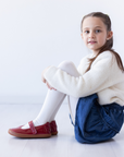 Mercedita Charol Rojo - Toddler