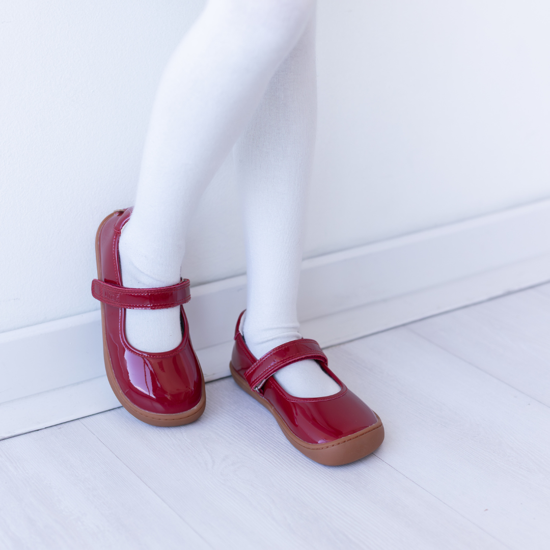 Mercedita Charol Rojo - Kids